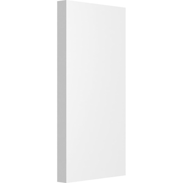 Ekena Millwork Standard Foster Plinth Block with Square Edge, 3 1/2"W x 7"H x 1/2"P PBP035X070X050FOS00 - main